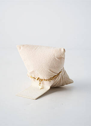 Bracelet fermeture fermoir mousqueton or BY GARANCE femme
