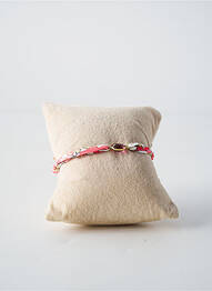 Bracelet fermeture boucle déployante rose BY GARANCE homme