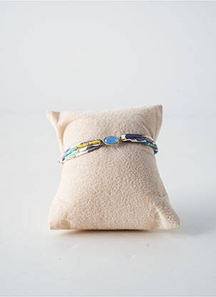 Bracelet fermeture boucle déployante bleu BY GARANCE homme