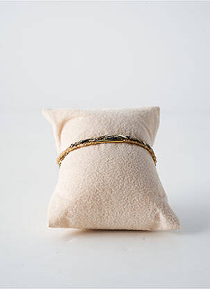 Bracelet fermeture fermoir mousqueton beige BY GARANCE femme