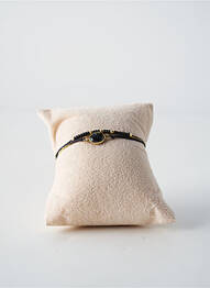 Bracelet fermeture fermoir mousqueton noir BY GARANCE femme