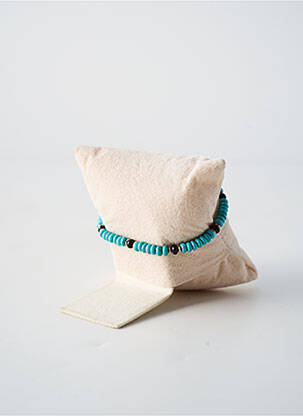 Bracelet ornement pierre bleu BY GARANCE femme