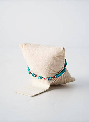 Bracelet ornement pierre bleu BY GARANCE femme