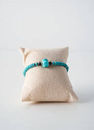 Bracelet ornement pierre bleu BY GARANCE femme