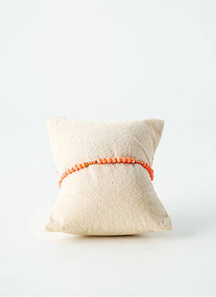 Bracelet ornement pierre orange BY GARANCE femme