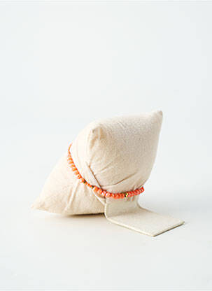 Bracelet ornement pierre orange BY GARANCE femme