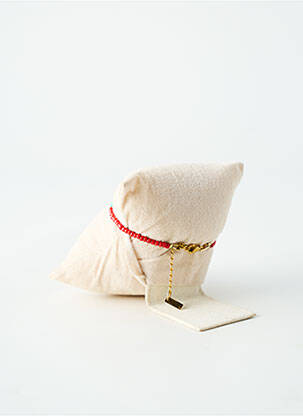 Bracelet fermeture fermoir mousqueton bleu BY GARANCE femme
