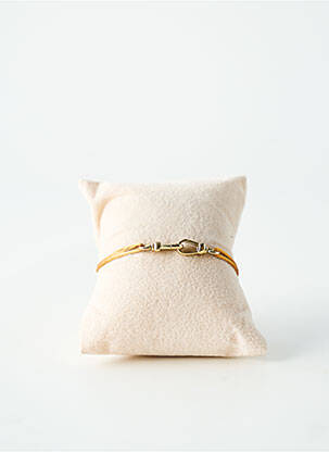 Bracelet fermeture boucle déployante marron BY GARANCE femme