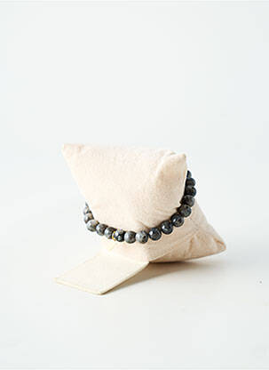 Bracelet ornement pierre gris BY GARANCE femme