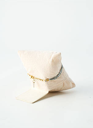 Bracelet ornement oxyde de zirconium gris BY GARANCE femme
