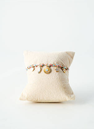 Bracelet ornement oxyde de zirconium rose BY GARANCE femme