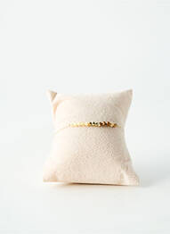 Bracelet ornement perles or BELLE MAIS PAS QUE femme