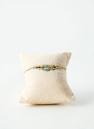 Bracelet fermeture fermoir mousqueton or BY GARANCE femme