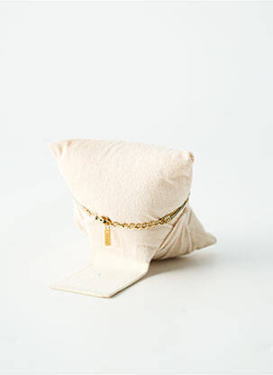 Bracelet fermeture fermoir mousqueton or BY GARANCE femme