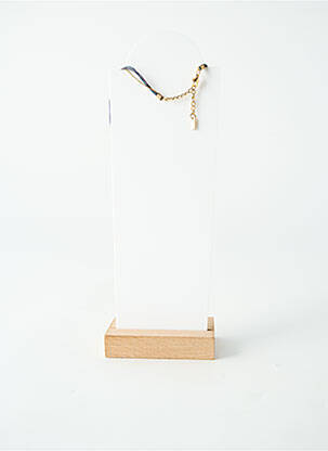 Collier ornement perles bleu BY GARANCE femme