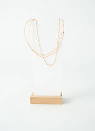 Collier ornement perles rose BY GARANCE femme