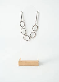 Collier imprimé argent ORI TAO femme