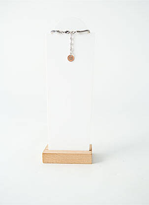 Collier imprimé argent ORI TAO femme