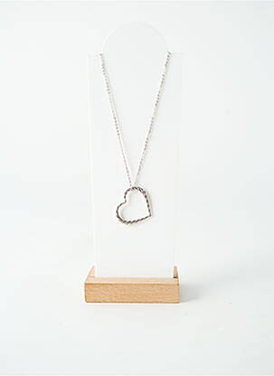 Collier matériaux métal argent ORI TAO femme