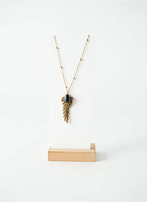 Collier matériaux métal or NAHUA femme