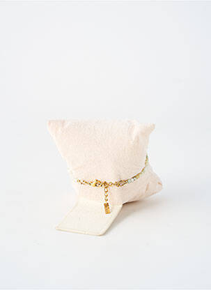Bracelet fermeture fermoir mousqueton blanc BY GARANCE femme