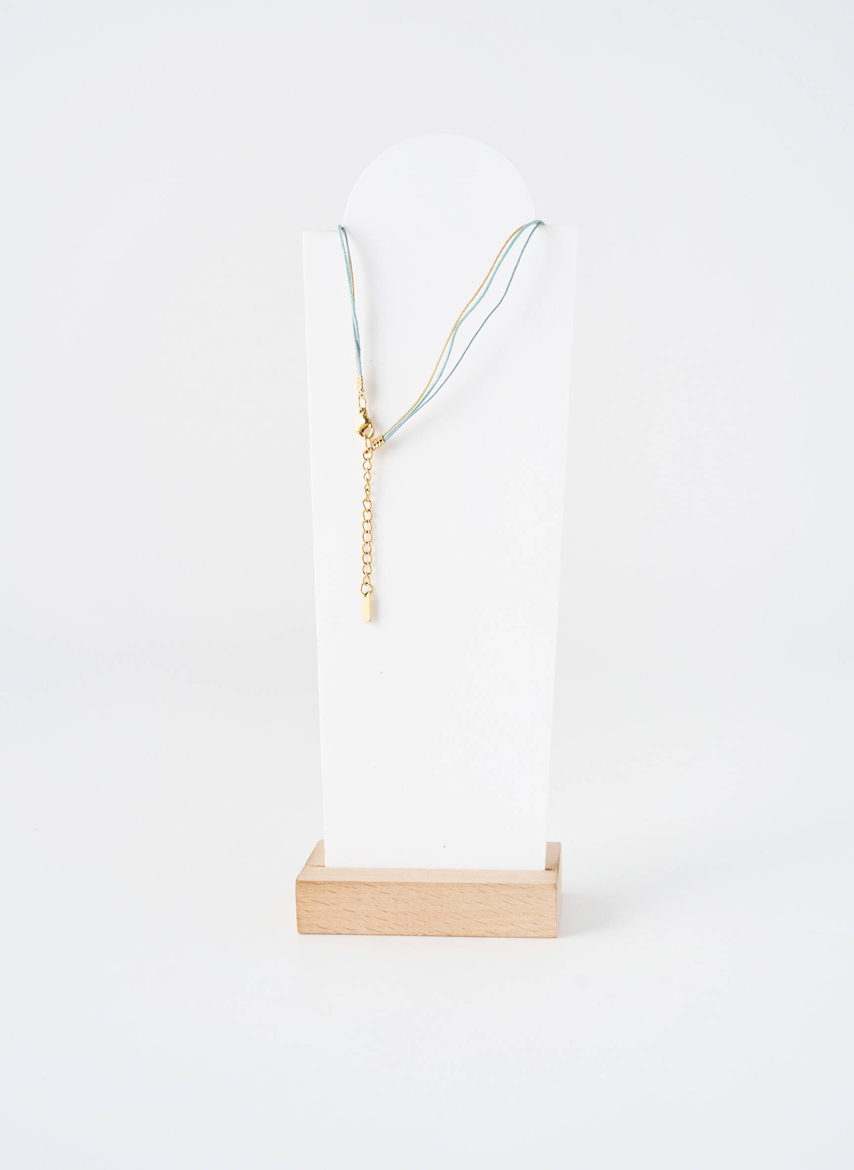 Collier ornement perles bleu BY GARANCE femme