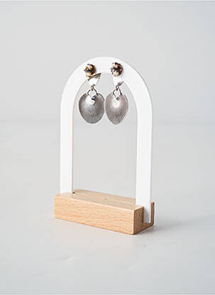 Boucles d’oreilles matériaux plaqué argent argent ORITAO femme
