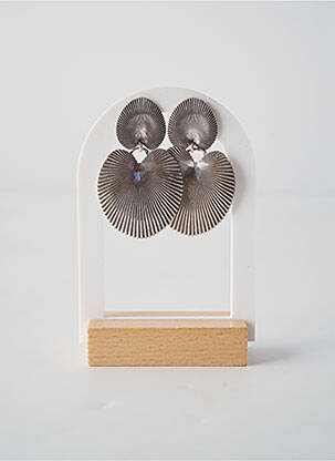 Boucles d’oreilles matériaux plaqué argent argent ORITAO femme