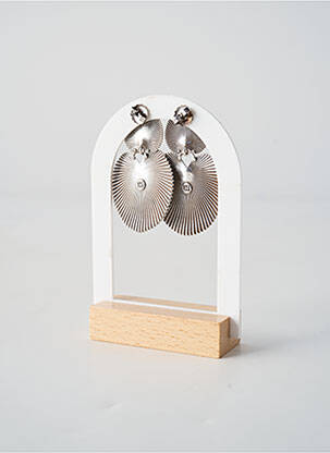 Boucles d’oreilles matériaux plaqué argent argent ORITAO femme