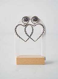 Boucles d’oreilles matériaux plaqué argent argent ORITAO femme