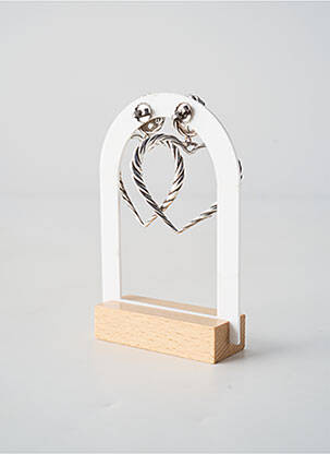 Boucles d’oreilles matériaux plaqué argent argent ORITAO femme