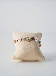 Bracelet ornement breloque / pampille bleu FRANCK HERVAL femme