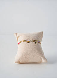 Bracelet matériaux plaqué or rose FRANCK HERVAL femme