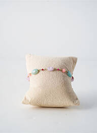Bracelet matériaux plaqué or rose FRANCK HERVAL femme