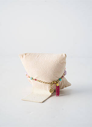 Bracelet matériaux plaqué or rose FRANCK HERVAL femme