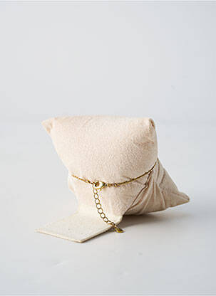 Bracelet matériaux plaqué or noir FRANCK HERVAL femme