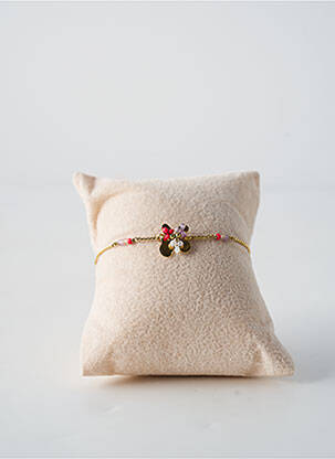Bracelet matériaux plaqué or rose FRANCK HERVAL femme