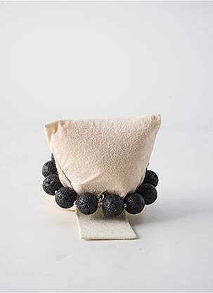 Bracelet ornement perles noir NATURE BIJOUX femme