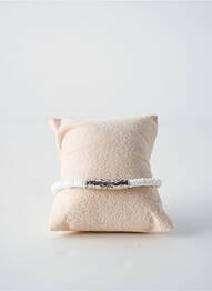 Bracelet ornement perles blanc FRANCK HERVAL femme