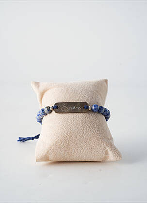 Bracelet ornement perles bleu NATURE BIJOUX femme
