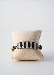 Bracelet ornement perles marron NATURE BIJOUX femme