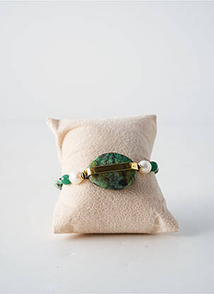 Bracelet ornement pierre vert NATURE BIJOUX femme
