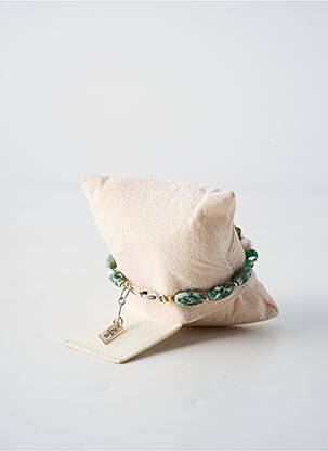 Bracelet ornement pierre vert NATURE BIJOUX femme