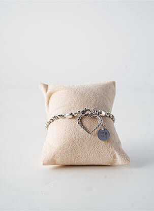Bracelet ornement elément métal argent ORITAO femme