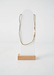 Collier ornement perles rouge BELLE MAIS PAS QUE femme