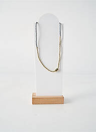 Collier ornement perles noir BELLE MAIS PAS QUE femme