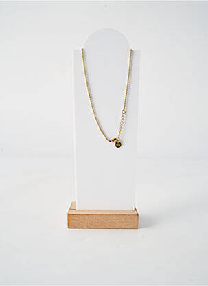 Collier matériaux plaqué or or FRANCK HERVAL femme