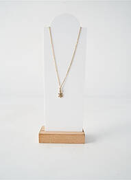 Collier ornement breloque / pampille or BY GARANCE femme