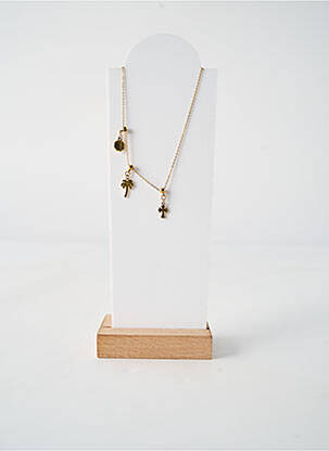 Collier matériaux plaqué or or BY GARANCE femme