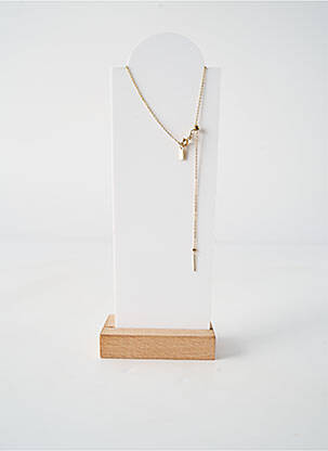 Collier matériaux plaqué or or BY GARANCE femme